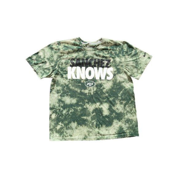 New York Jets Sanchez Knows Bleached Tee - Picture 1 of 4